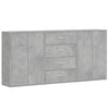 Betoninharmaa senkit Garett 60x31x84cm (3 kpl puinen)
