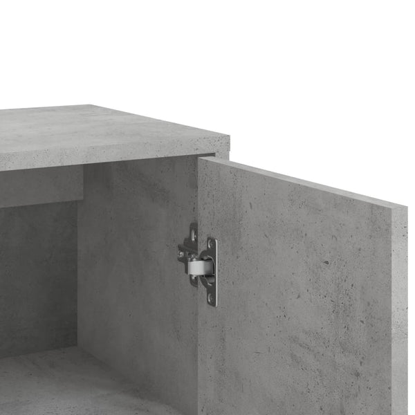 Betoninharmaa senkit Garett 60x31x84cm (3 kpl puinen)
