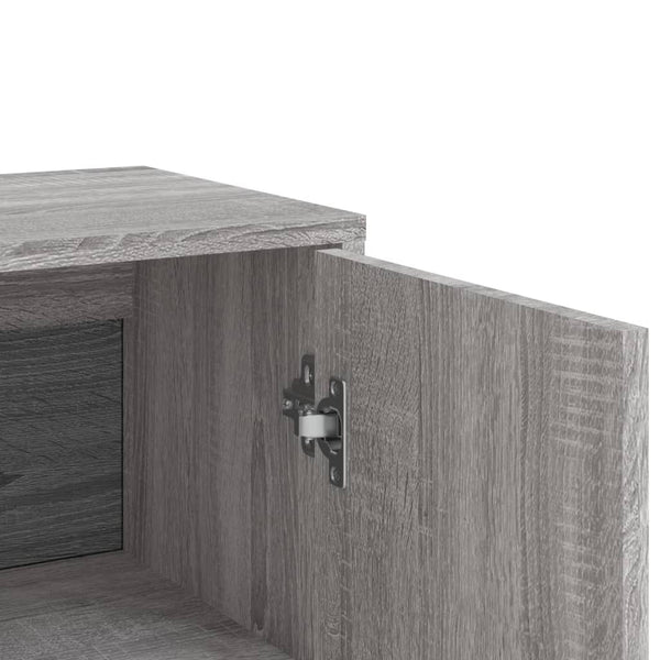 Graues Sideboard Garett 60x31x84cm (3 Stk., Holz)