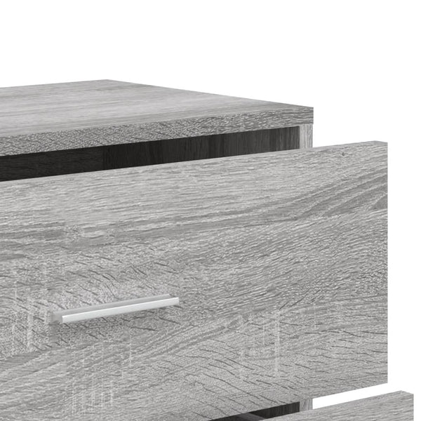 Graues Sideboard Garett 60x31x84cm (3 Stk., Holz)