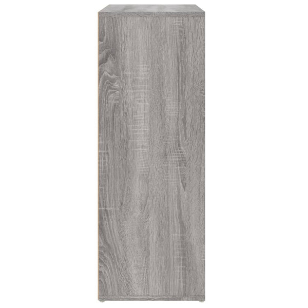 Harmaa senkit Pasache 60x31x84cm (2 kpl, puinen)