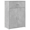 Betongraue Kommoden Leili 60x30x84cm (2 Stück Holz)
