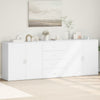 Weißes Sideboard Marienne (3-teilig, Holz)