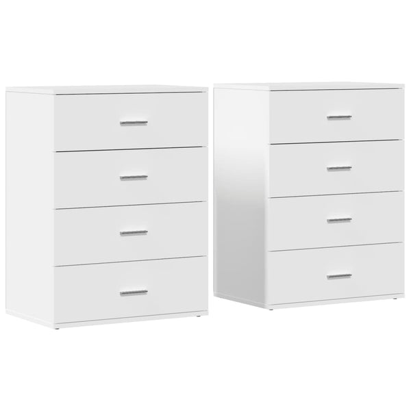 Valkoinen senkit Preparatorul 60x39x80cm (2 kpl puinen)