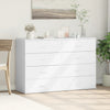 Valkoinen senkit Preparatorul 60x39x80cm (2 kpl puinen)