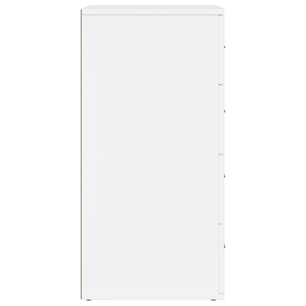 Valkoinen senkit Preparatorul 60x39x80cm (2 kpl puinen)