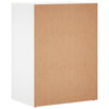 Valkoinen senkit Preparatorul 60x39x80cm (2 kpl puinen)