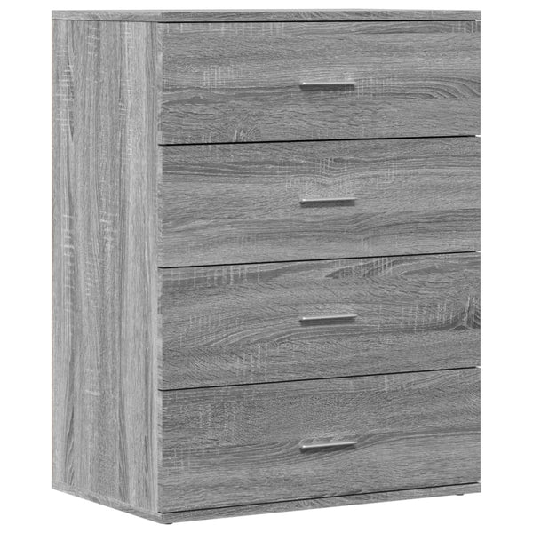 Harmaa senkit Preparatorul 60x39x80cm (2 kpl, puinen)