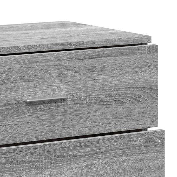 Harmaa senkit Preparatorul 60x39x80cm (2 kpl, puinen)