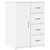 Valkoinen senkit Adreiana 59x39x80cm (2 kpl puinen)