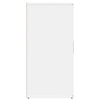 Valkoinen senkit Adreiana 59x39x80cm (2 kpl puinen)