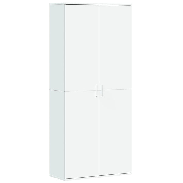 Weißer Schrank Balaz 80x35x180cm (Holz)