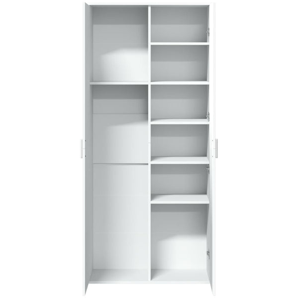 Weißer Schrank Balaz 80x35x180cm (Holz)