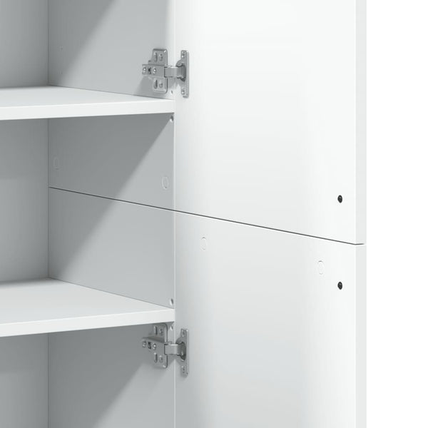 Weißer Schrank Balaz 80x35x180cm (Holz)