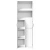 Weißer Schrank Arsa 60x35x180cm (Spanplatte)