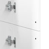 Weißer Schrank Arsa 60x35x180cm (Spanplatte)