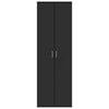 Schwarzer Schrank Arsa 60x35x180cm (Spanplatte)