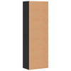 Schwarzer Schrank Arsa 60x35x180cm (Spanplatte)