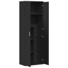 Schwarzer Schrank Arsa 60x35x180cm (Spanplatte)