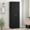 Schwarzer Schrank Arsa 60x35x180cm (Spanplatte)