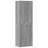Harmaa kaappi Arsa 60x35x180cm (lastulevy)
