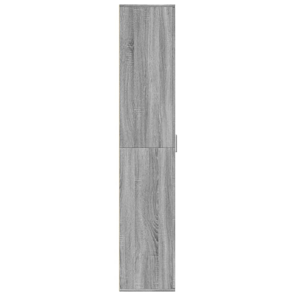Harmaa kaappi Arsa 60x35x180cm (lastulevy)