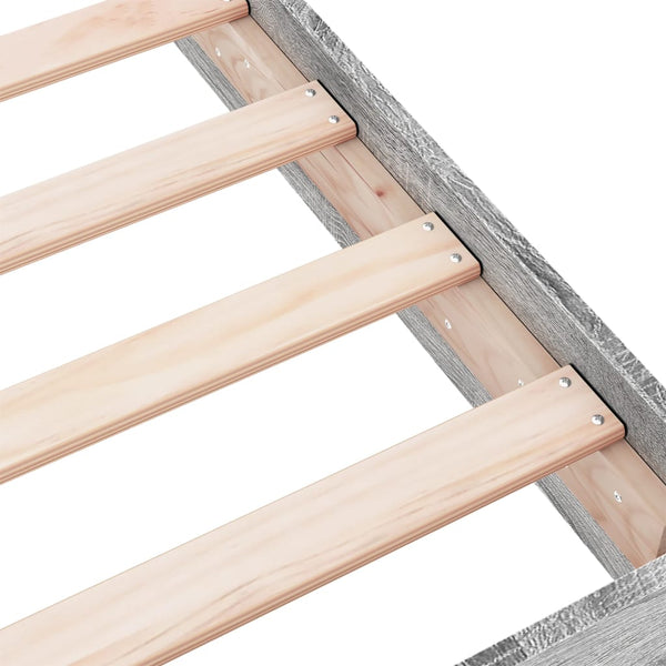 Hegedus Bettgestell grau 180x200cm (Holz)