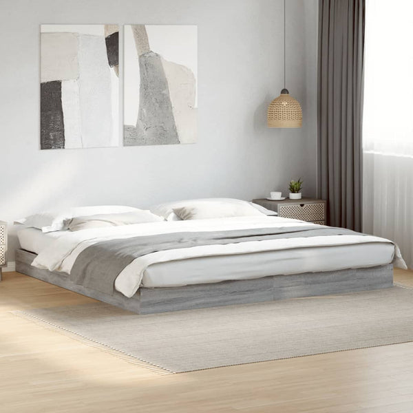 Hegedus Bettgestell grau 180x200cm (Holz)