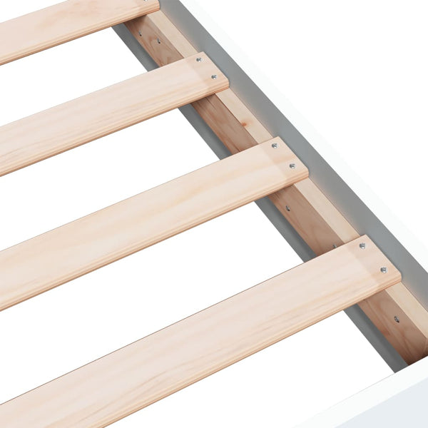 Hegedus Bettgestell 160x200cm weiß (Holz)