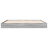 Hegedus Bettrahmen grau 160x200cm (Holz)
