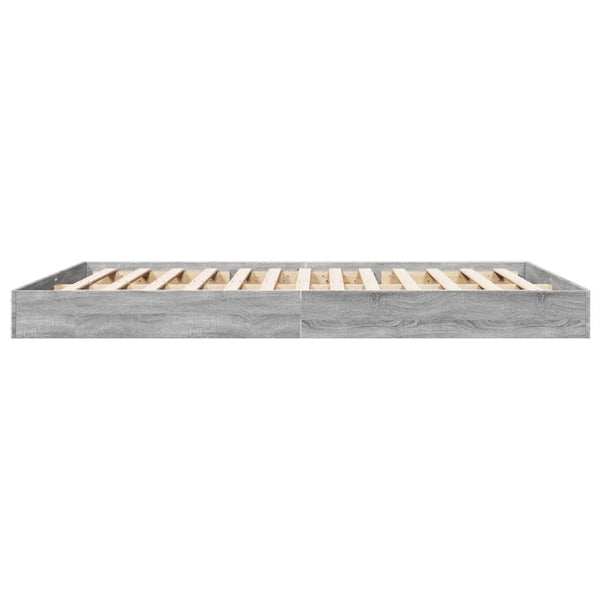 Hegedus Bettrahmen grau 160x200cm (Holz)
