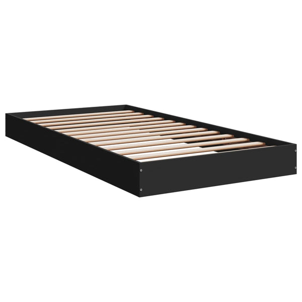 Hegedus Bettgestell schwarz 100x200cm (Holz)