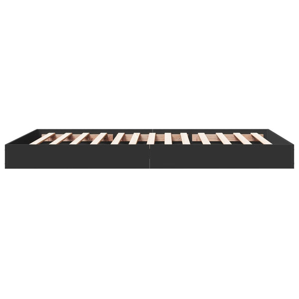 Hegedus Bettgestell schwarz 100x200cm (Holz)