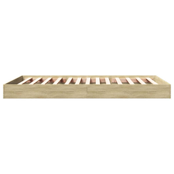 Hegedus Bettgestell Sonoma Eiche 100x200cm (Holz)