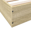 Hegedus Bettgestell Sonoma Eiche 100x200cm (Holz)
