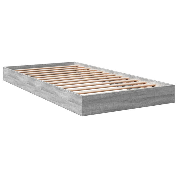 Hegedus Bettrahmen grau 100x200cm (Holz)