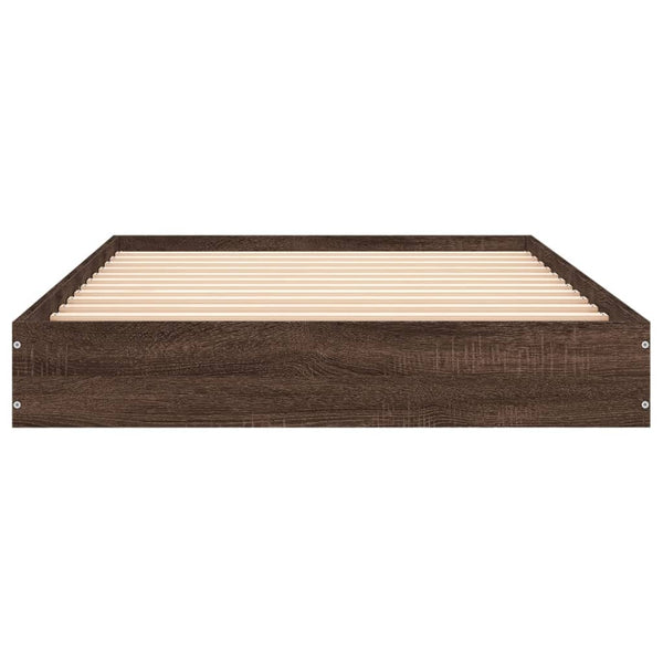 Hegedus brauner Bettrahmen 100x200cm (Holz)
