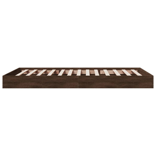 Hegedus brauner Bettrahmen 100x200cm (Holz)