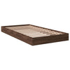 Hegedus brauner Bettrahmen 100x200cm (Holz)