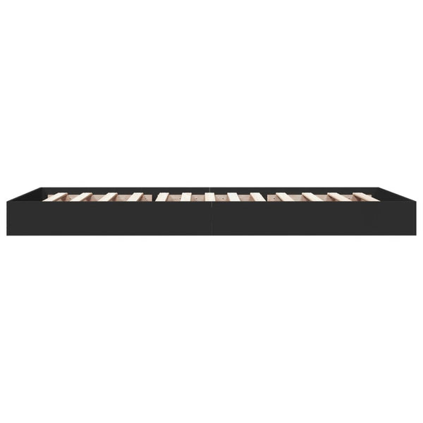 Hegedus Bettgestell schwarz 75x190cm (Holz)
