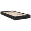 Hegedus Bettgestell schwarz 75x190cm (Holz)