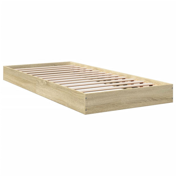 Hegedus Bettgestell Sonoma-Eiche 75x190cm (Holz)