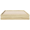Hegedus Bettgestell Sonoma-Eiche 75x190cm (Holz)