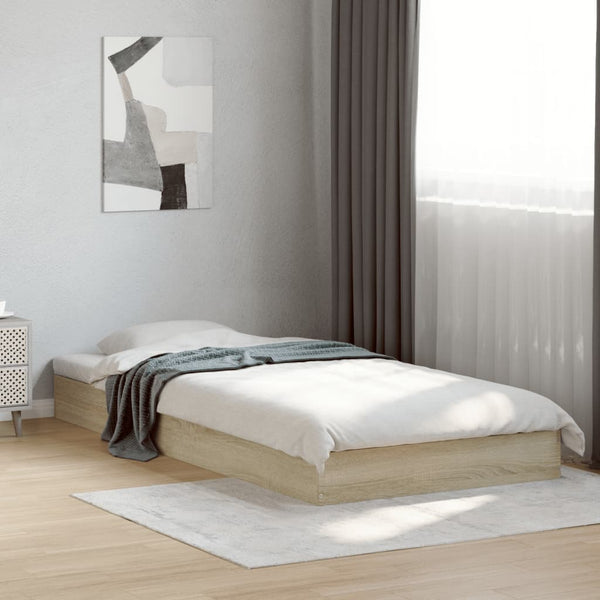Hegedus Bettgestell Sonoma-Eiche 75x190cm (Holz)
