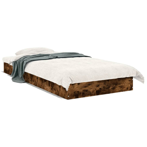 Hegedus Bettgestell Räuchereiche 75x190cm (Holz)