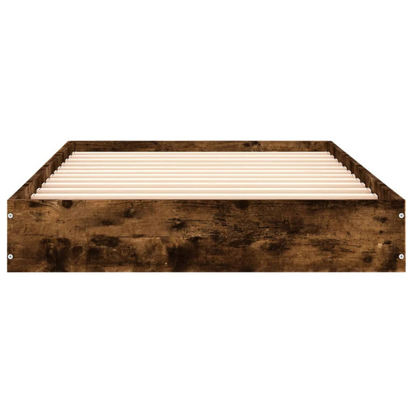 Hegedus Bettgestell Räuchereiche 75x190cm (Holz)