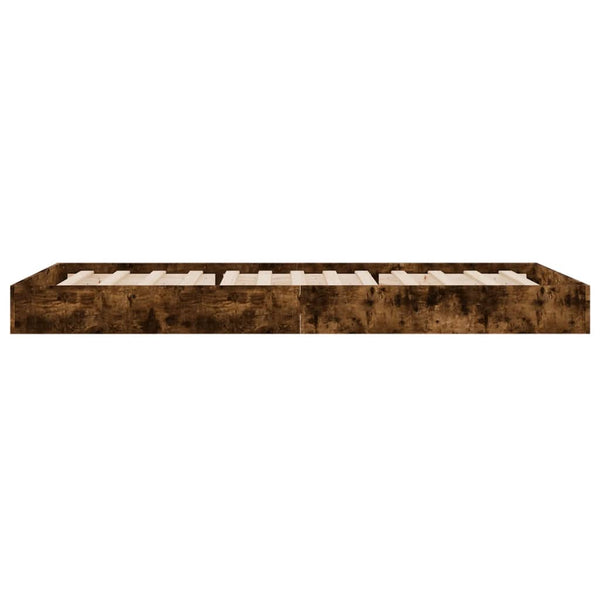 Hegedus Bettgestell Räuchereiche 75x190cm (Holz)