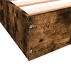 Hegedus Bettgestell Räuchereiche 75x190cm (Holz)