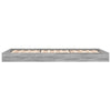 Hegedus graues Bettgestell 75x190cm (Holz)