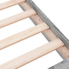Hegedus graues Bettgestell 75x190cm (Holz)